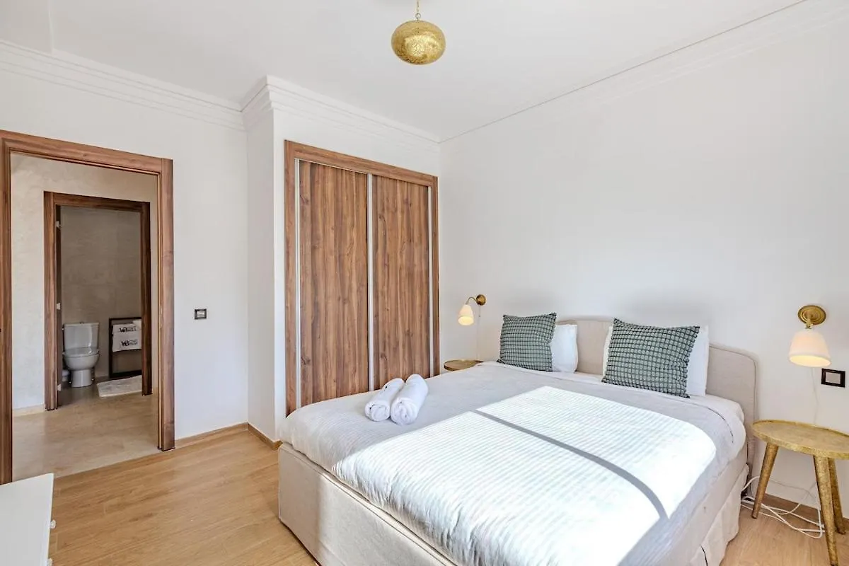 Apartamento New! Appt Nour Confort Avec Piscine & Wifi Marrakesh